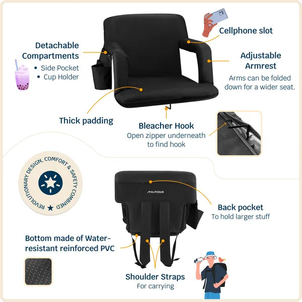 Folding Bleacher Chair