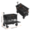 VEVOR Folding Double Decker Wagon Cart